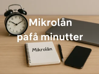 Mikrolån på få minutter